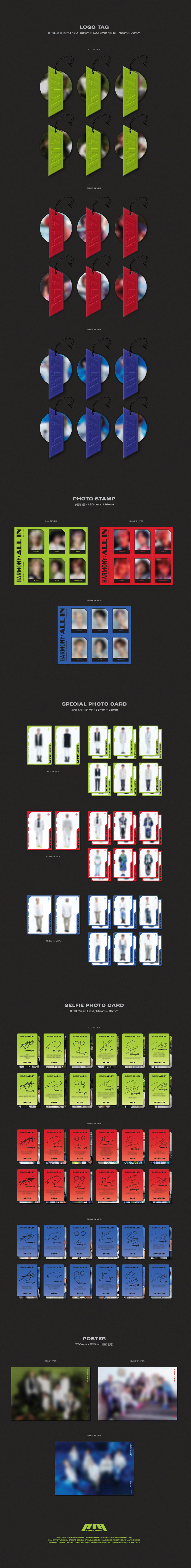 P1Harmony 6th Mini Album - Harmony All In