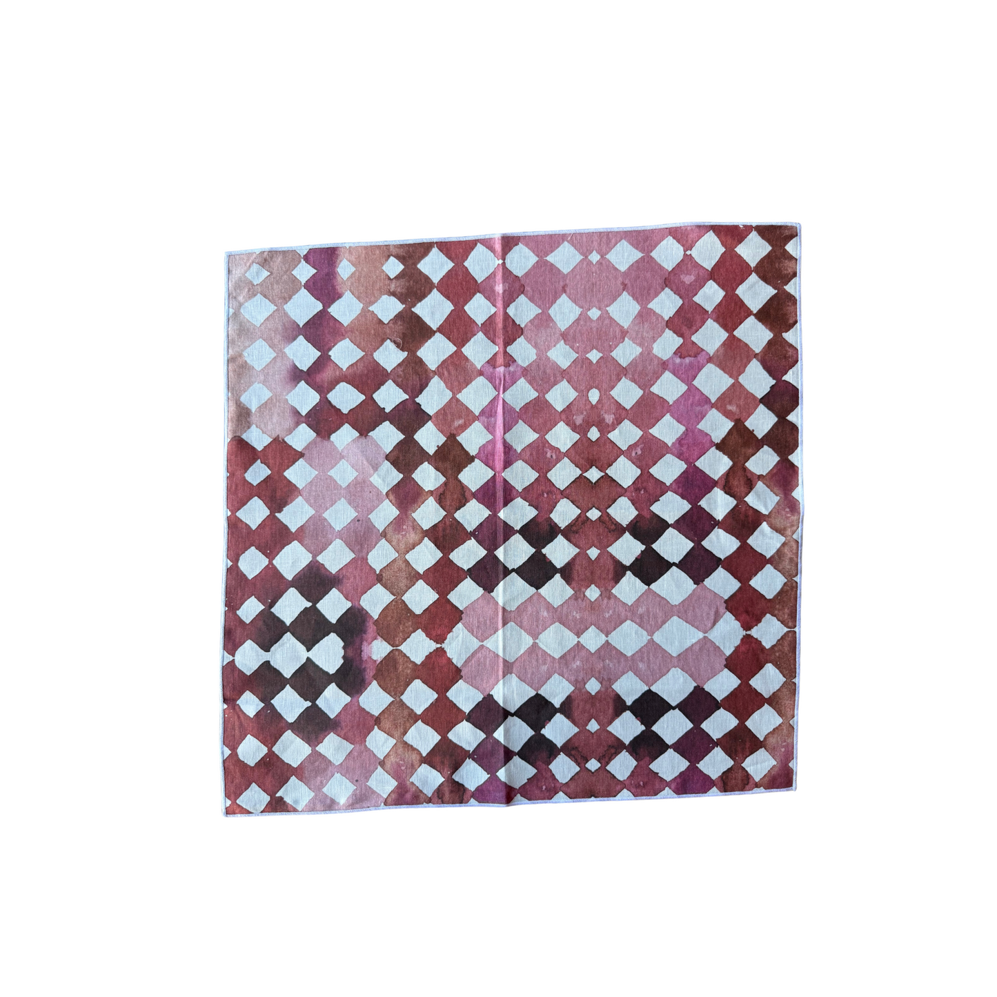 S/4 Pink Diamonds Napkin