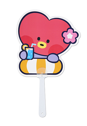 BT21 Minini Hand Fan Summer Sky