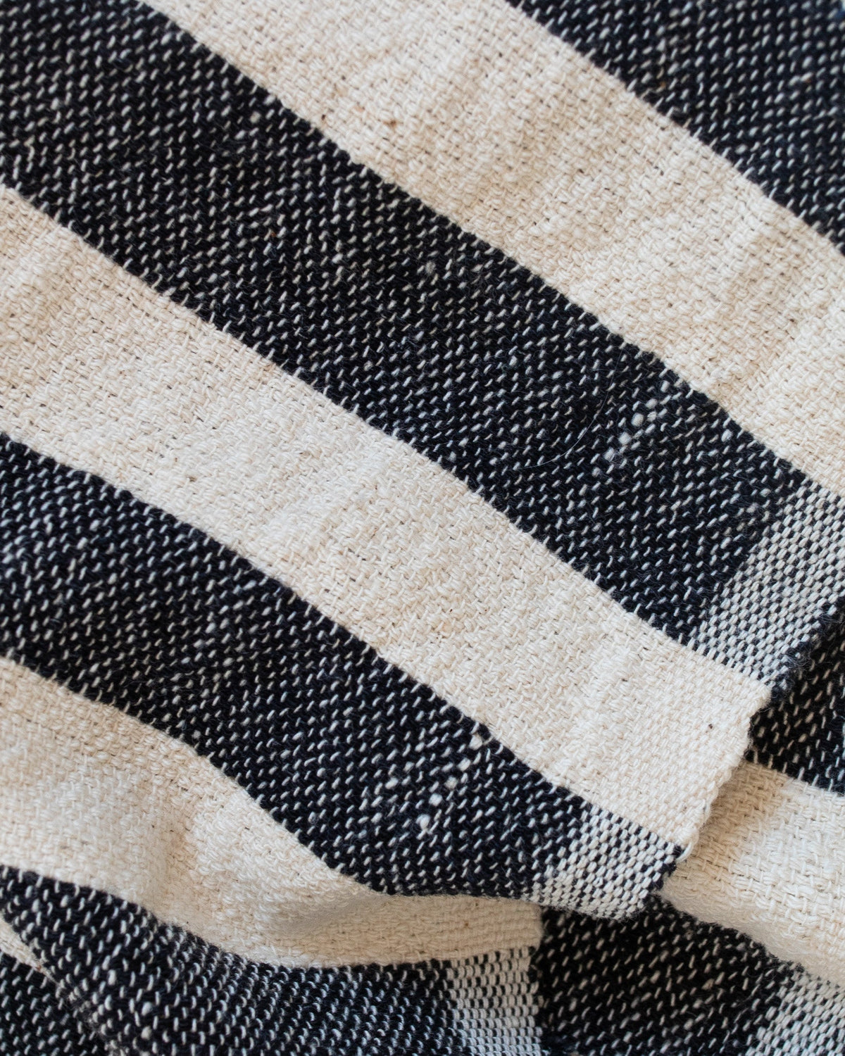 Black Stripe Hand Towel