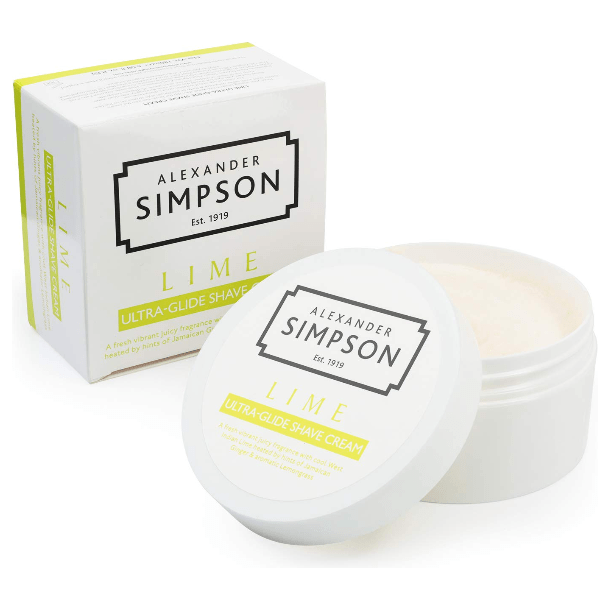 Alexander Simpson Lime Ultra-glide Shaving Cream 180ml