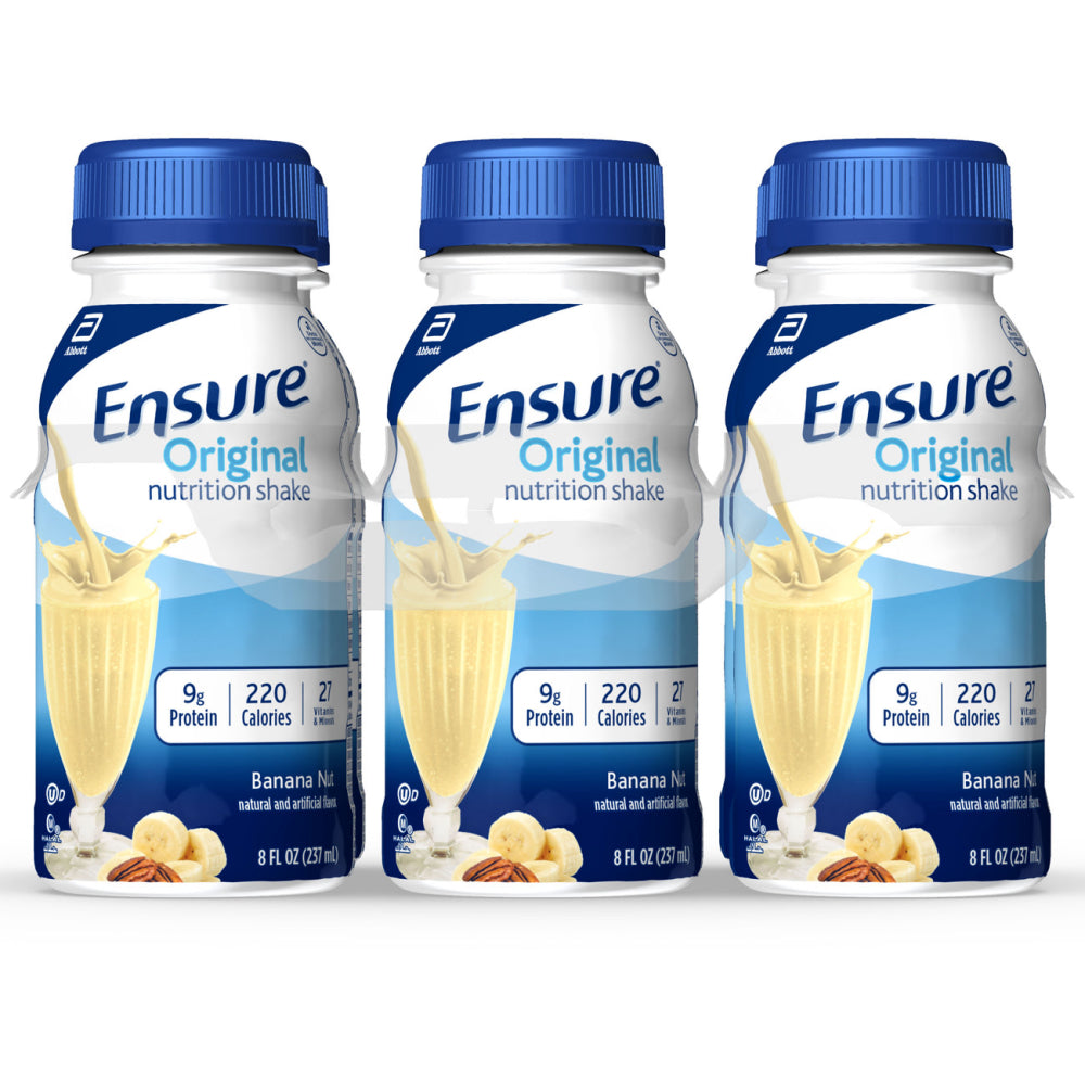 Ensure Original Nutrition Shake Banana Nut Ready-to-Drink 8 Fl Oz Bottles