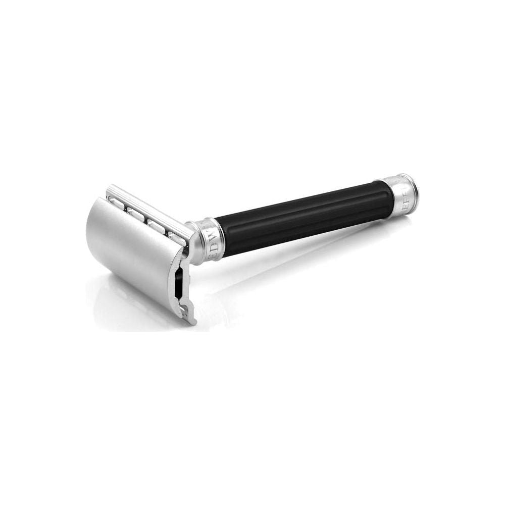 Edwin Jagger 3ONE6 Stainless Steel Safety Razor Black