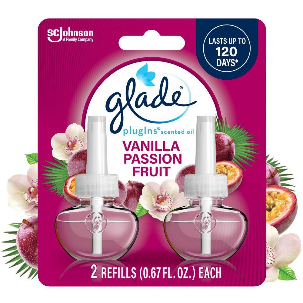 Glade Scented Oil Refills, Vanilla Passion Fruit