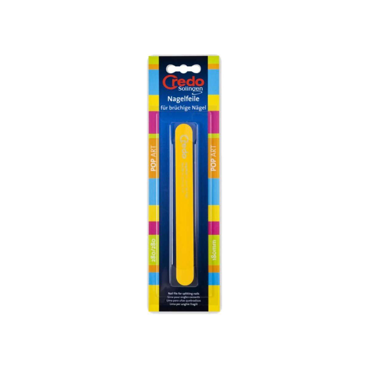 Credo Folding nail file pop art, blister - 16 Oz