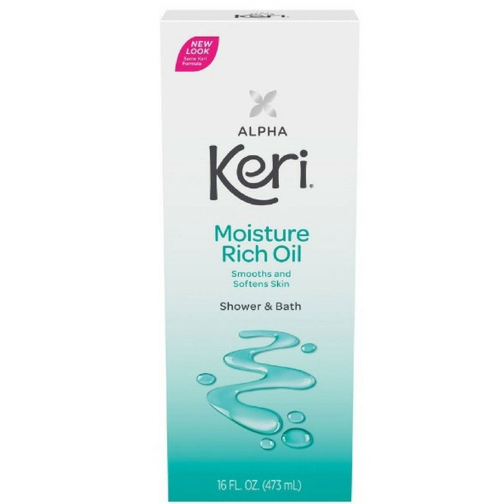 Alpha Keri Shower & Bath Moisture Rich Oil 16 oz