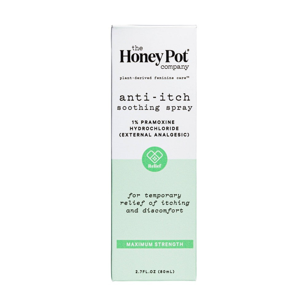 The Honey Pot Anti-Itch Spray With 1% Pramoxine - 2.7 Fl Oz
