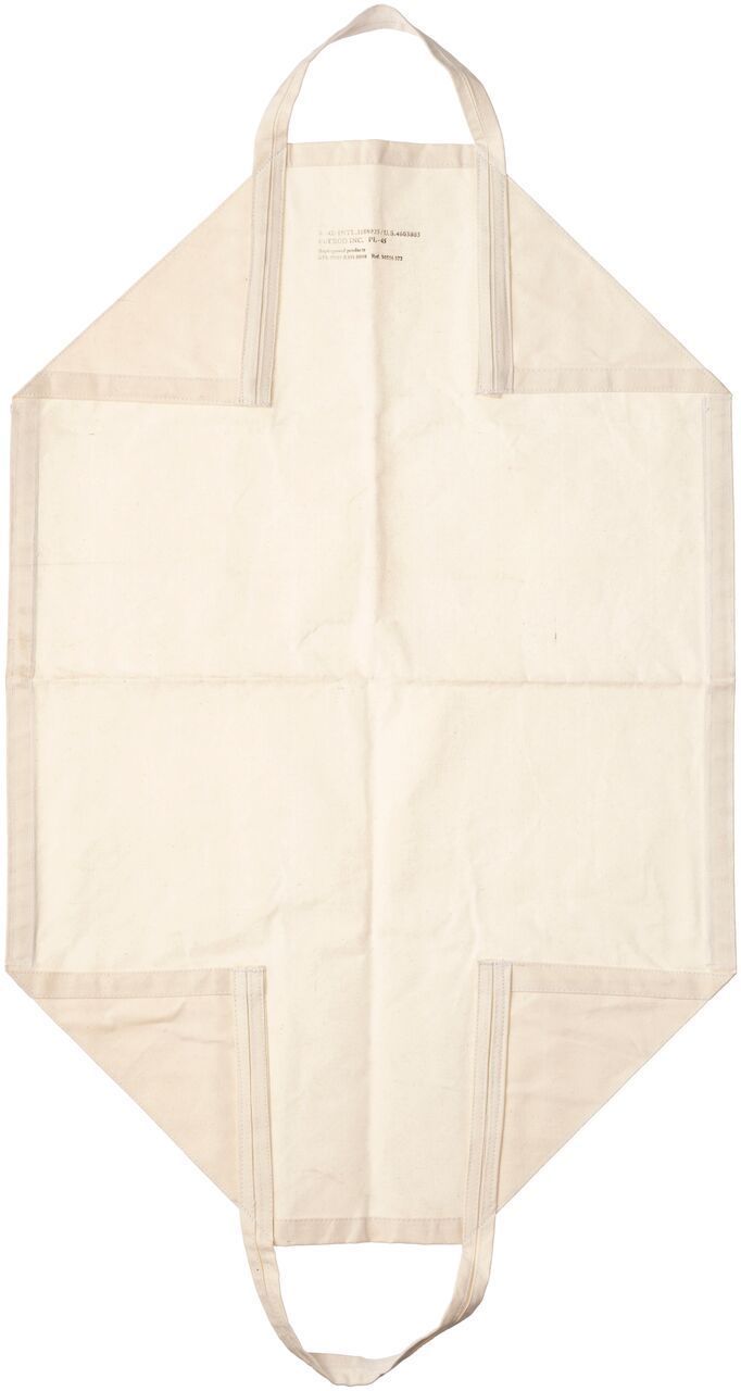 FIREWOOD CARRIER - OFF WHITE