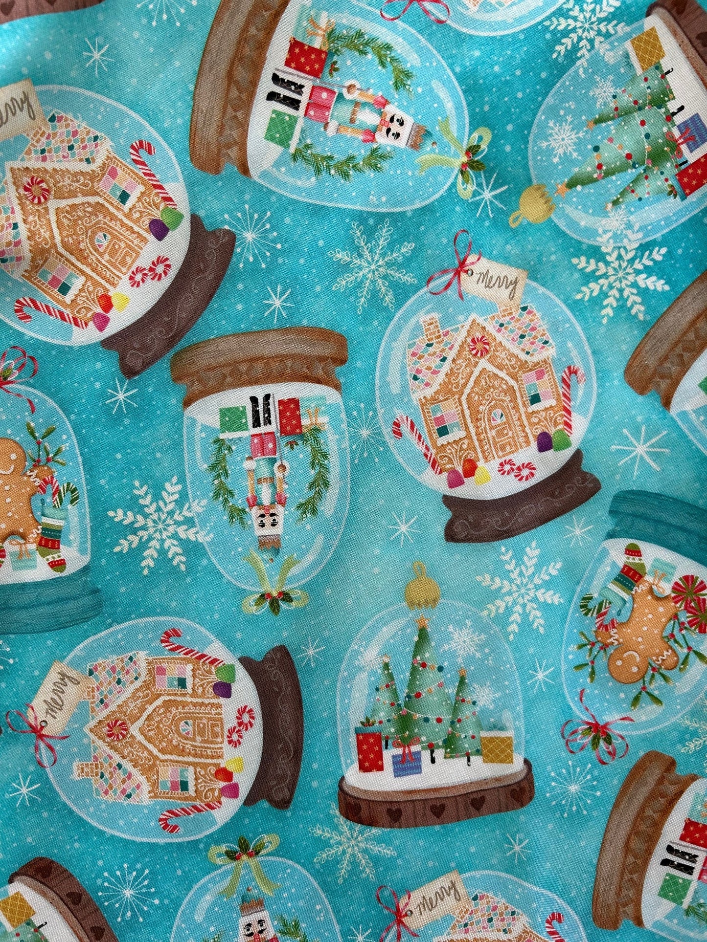 Snow Globes Skater Skirt