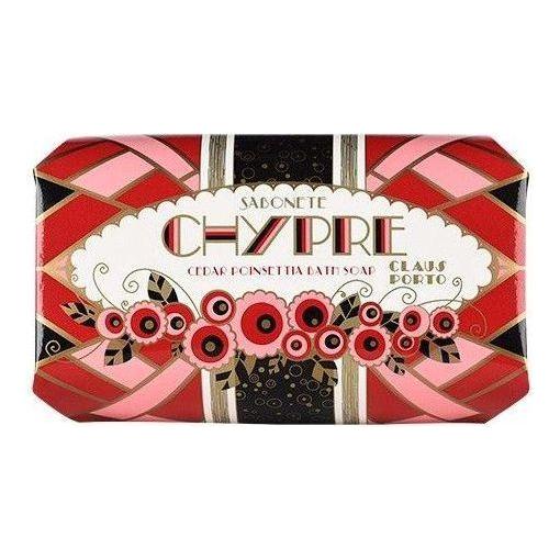 Claus Porto Chypre Cedar Poinettia Soap 5.3 oz