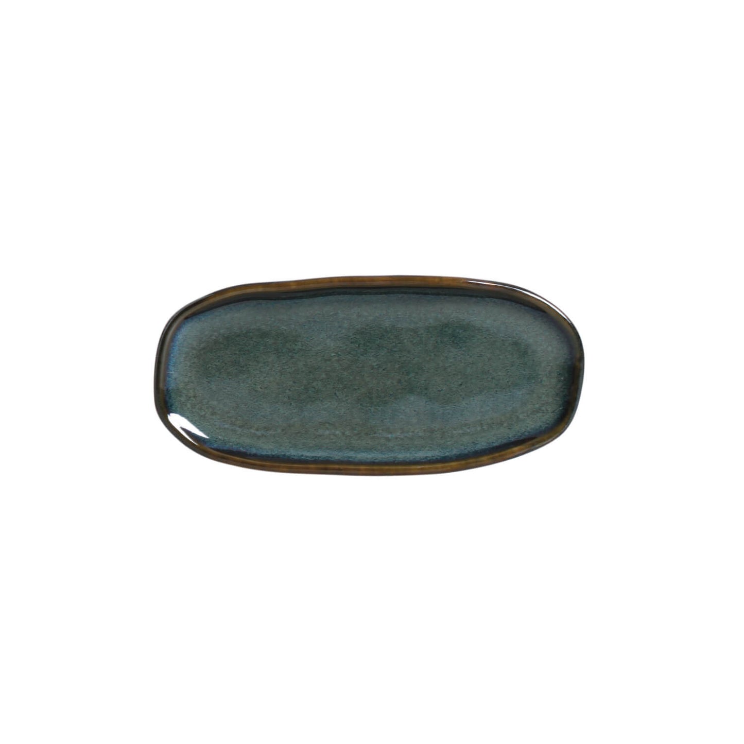 Shallow Organic Oval Platter Mini Set of 4