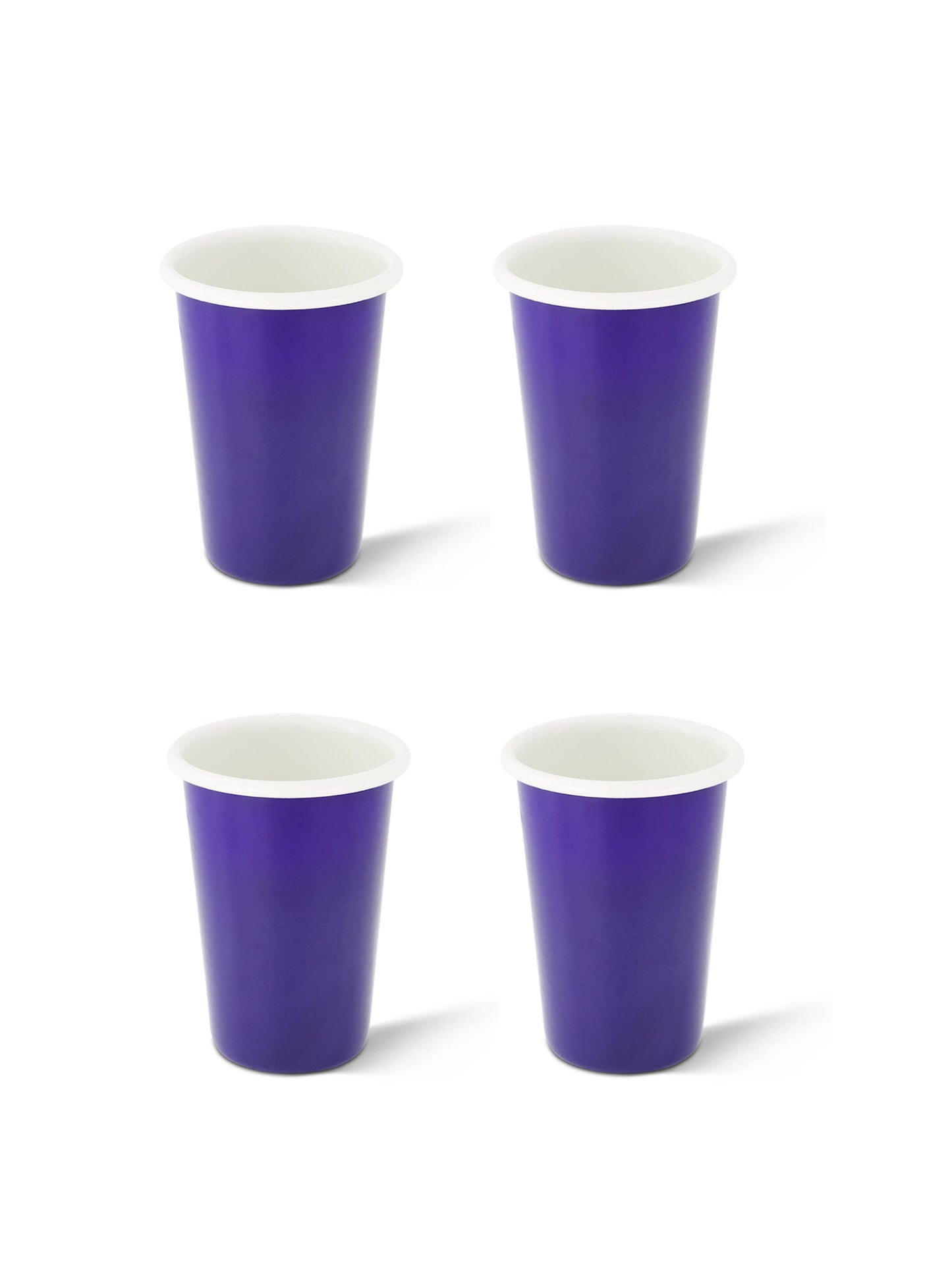 S/4 Large Enamel Tumbler - Two Tone