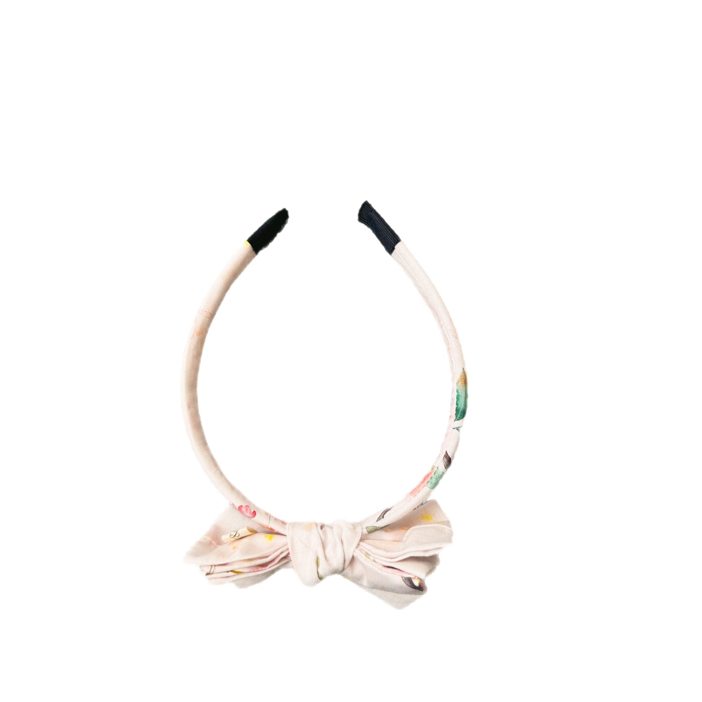 Three Little Bows Headband- Watercolor Camelia - Osadia Concept Store