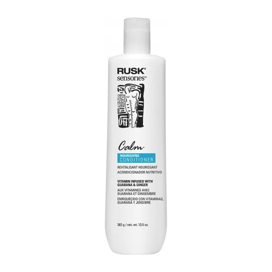 Rusk Sensories Calm Nourishing Conditioner Vitamin Infused With Guarana & Ginger 13.5oz