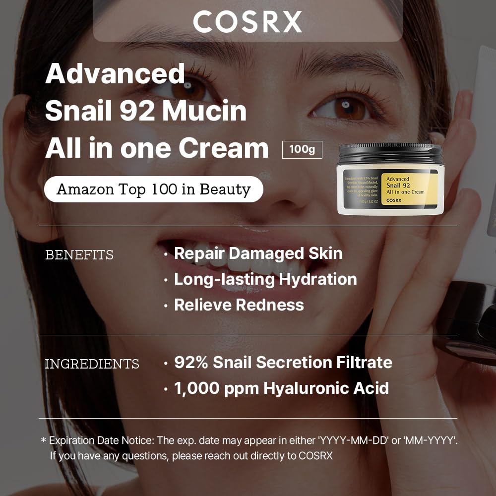 Cosrx Advanced Snail 92 All in one Cream - Osadia Concept Store