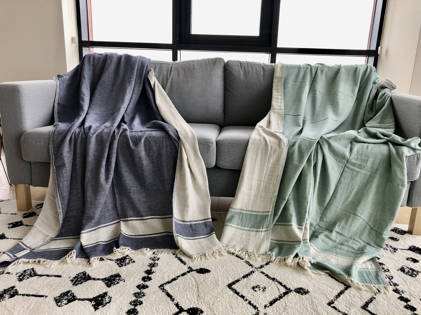 Summer Double Sided Throw