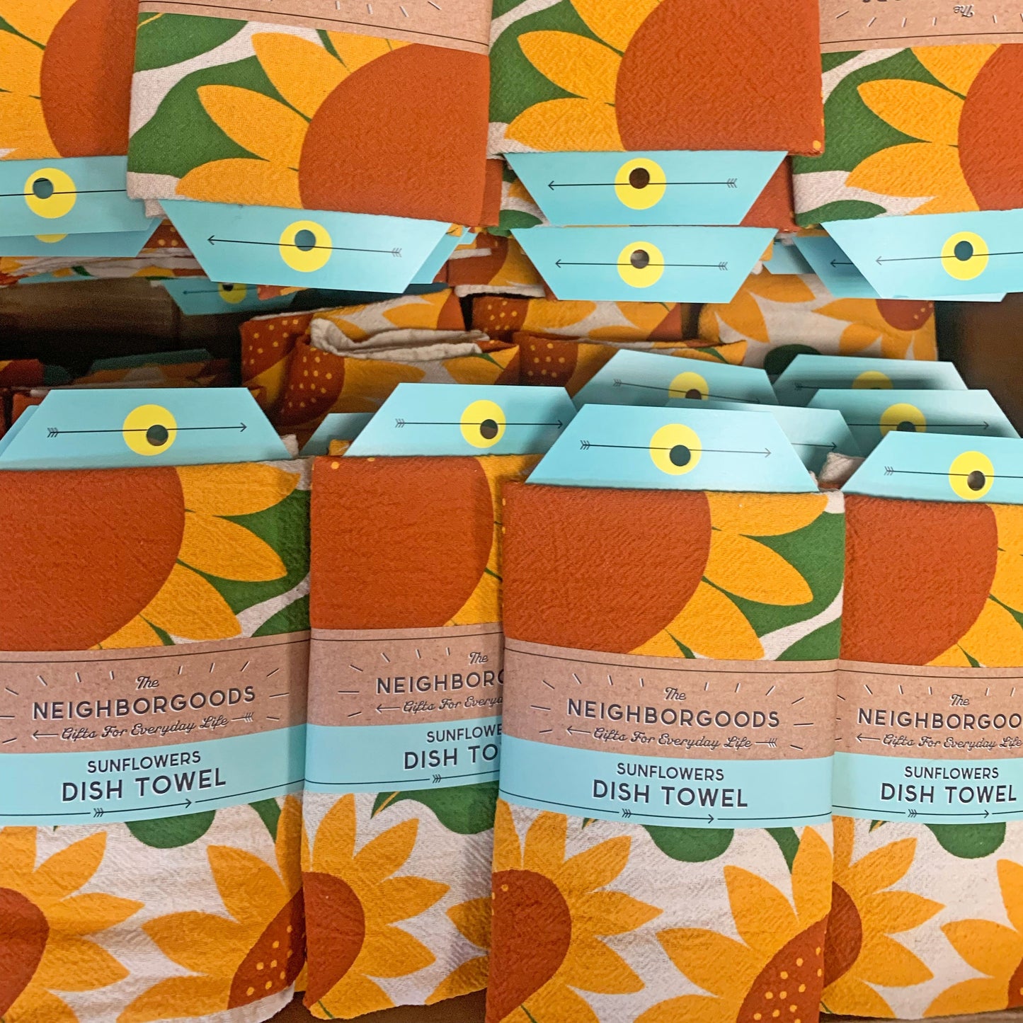 Sunflowers Dish Towel