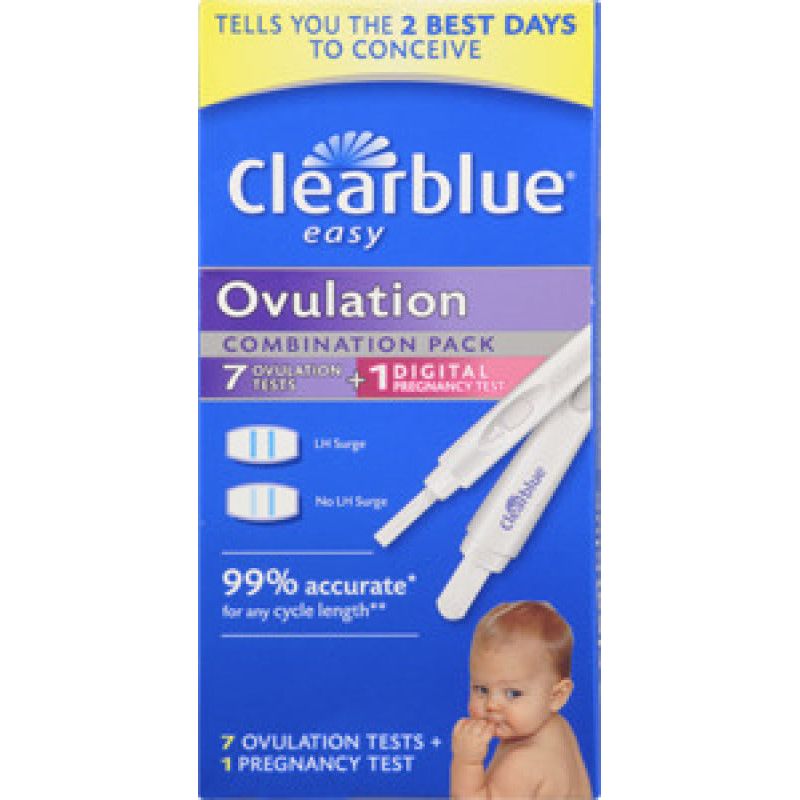 Clearblue Easy Ovulation 8 Pc Kit