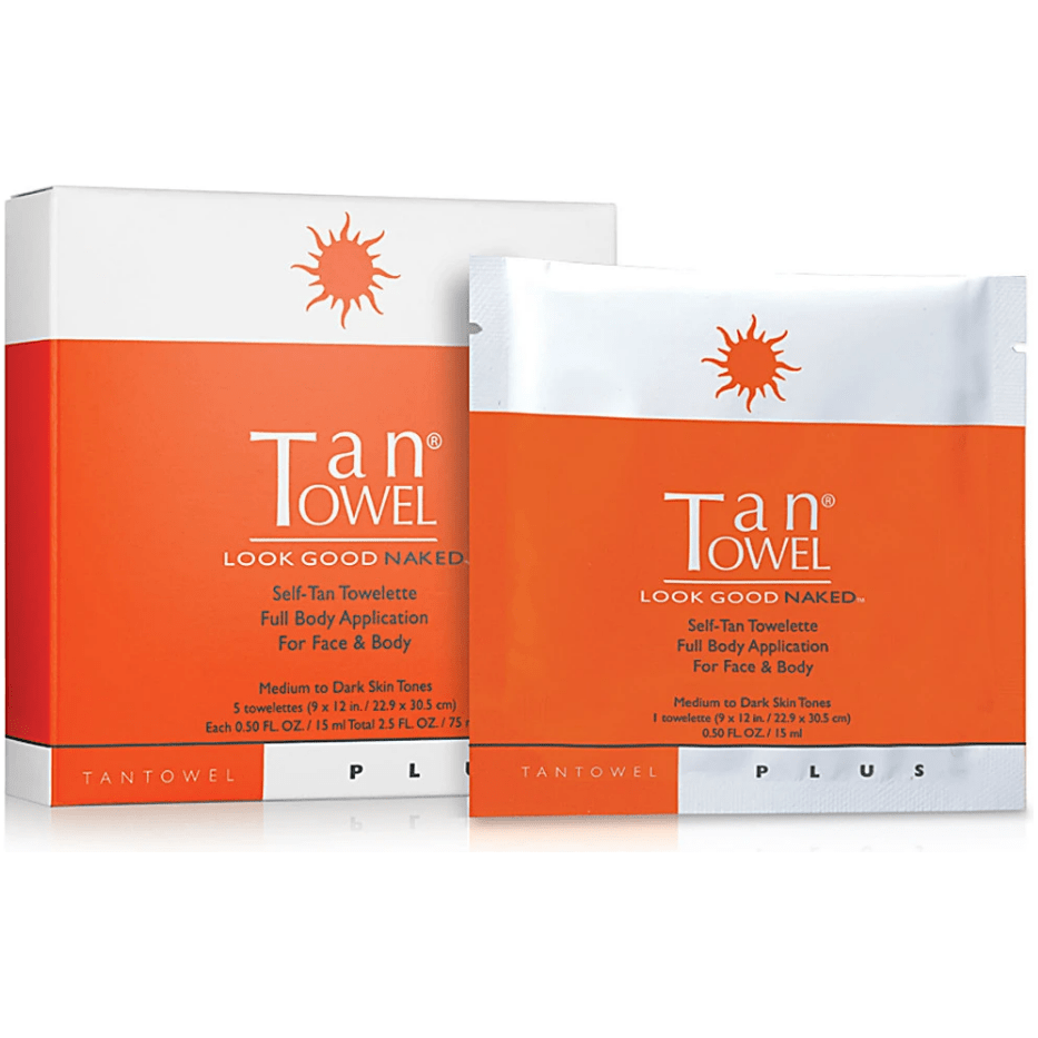 Tan Towel Plus Full Body Self-Tan Towelette - 5 Pack