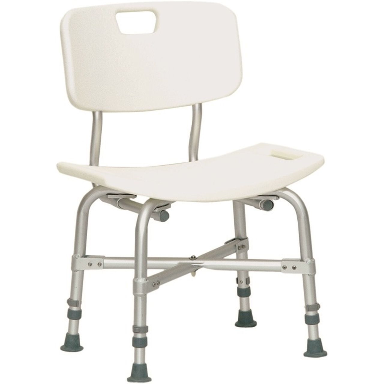 Roscoe Bariatric Shower Chair With Back, 550lb Weight Capacity