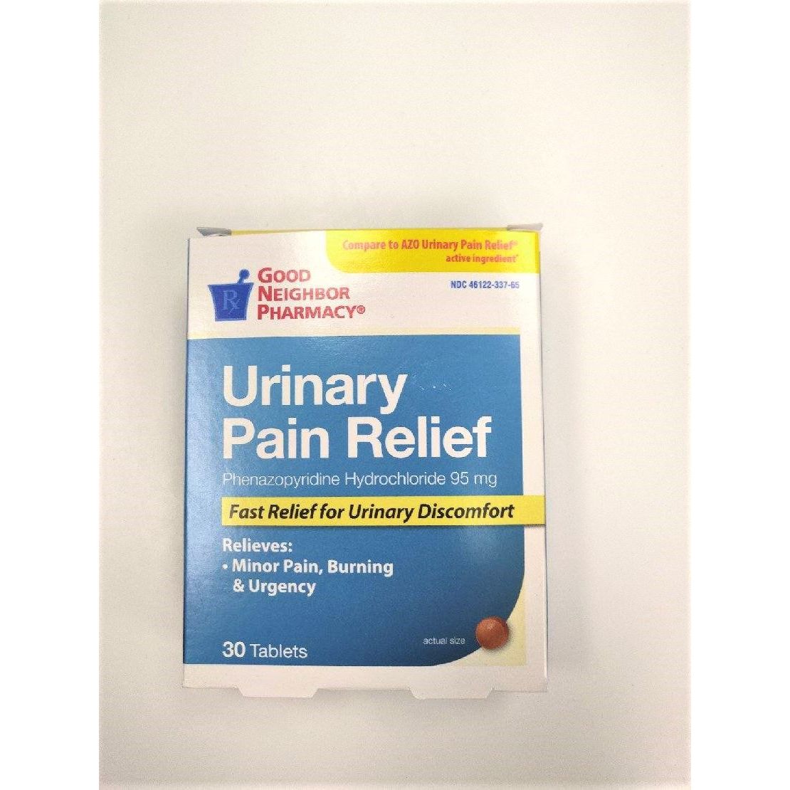 Undisclosed GNP Urinary Pain Relief