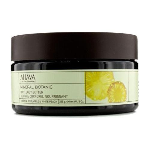 Ahava Mineral Botanic Velvet Body Butter Tropical Pineapple White Peach 8 Oz