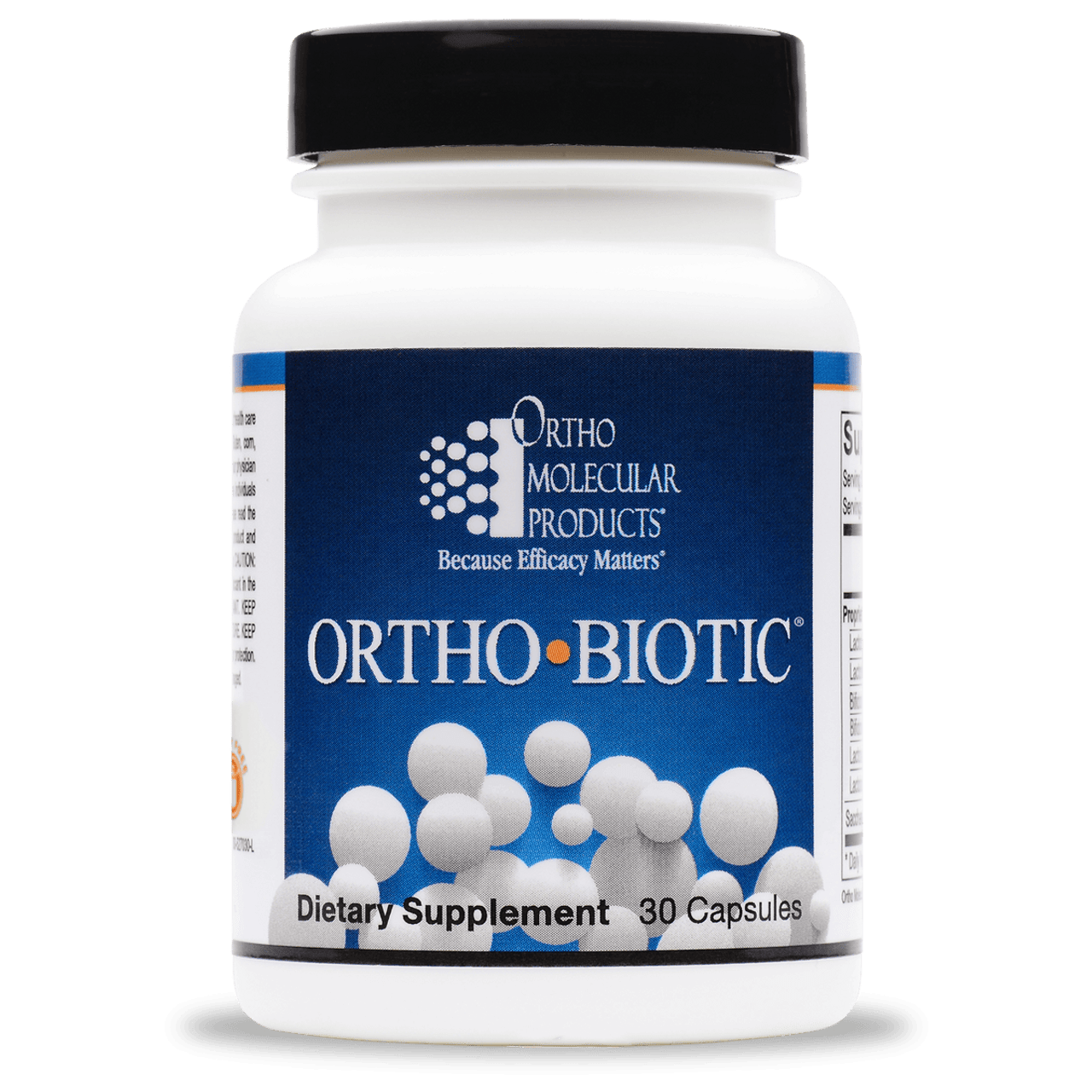 Ortho Molecular Biotic 30 Capsules