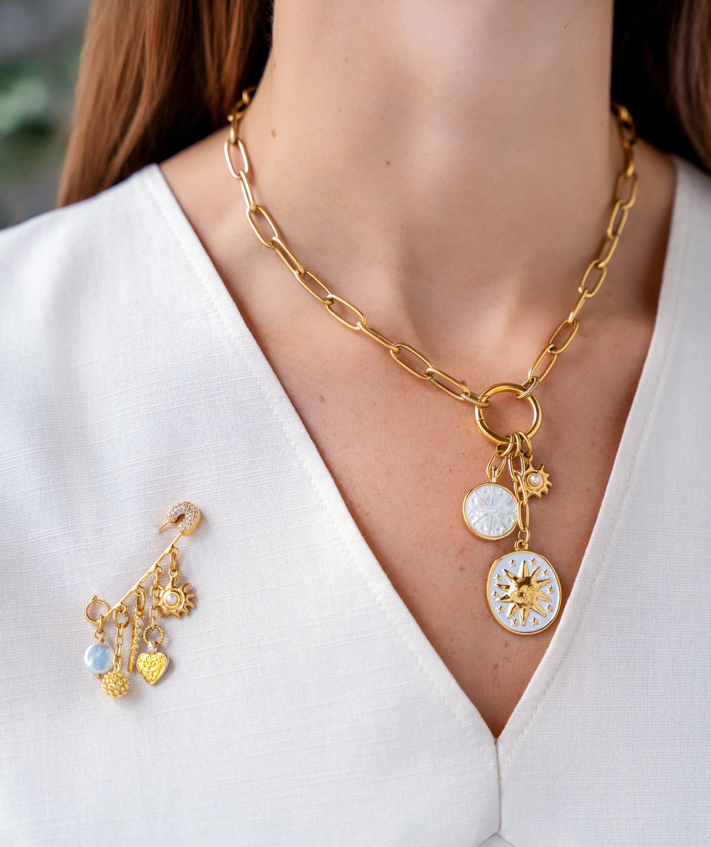 Celestial Brooch