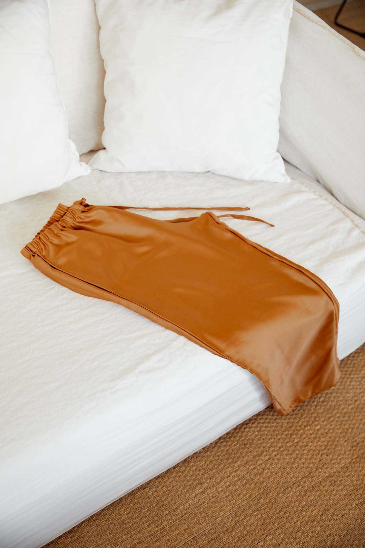Washed Silk Pocket Trouser