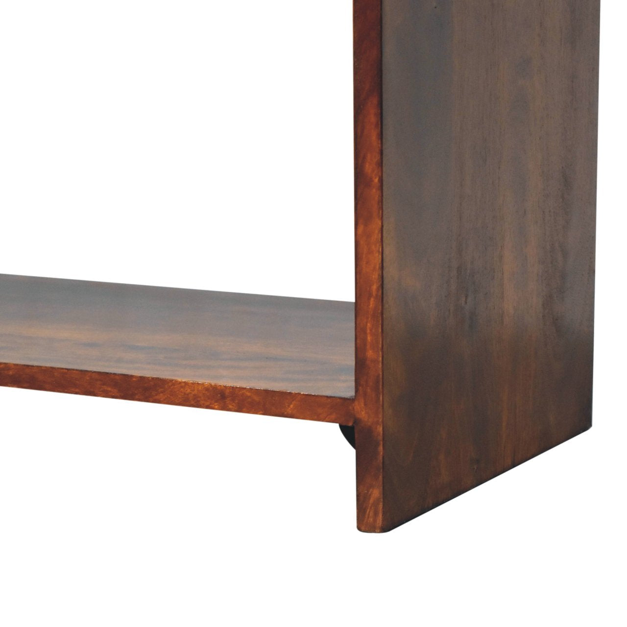 Solid Wood Aspen Slim Media Unit