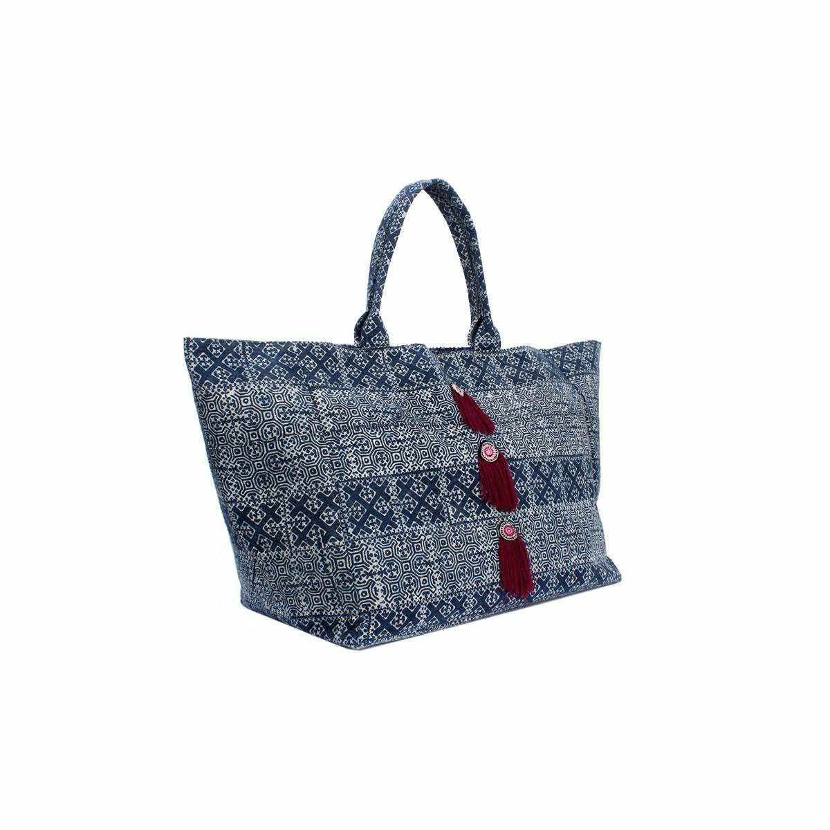Oasis Batik Elephant Tote Bag - Thailand
