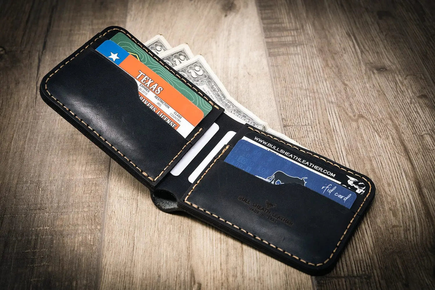 Western Bifold Wallet - Black