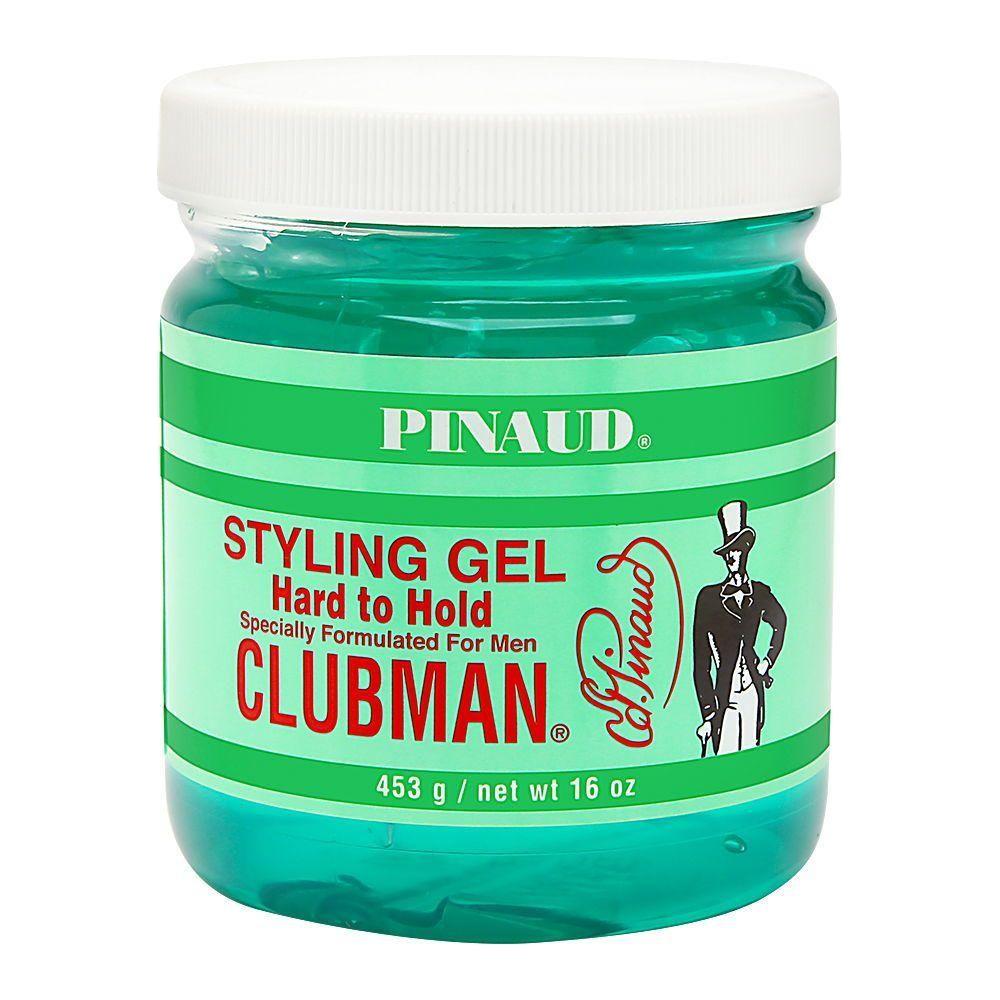 Clubman Pinaud Hard To Hold Styling Gel 16 Oz