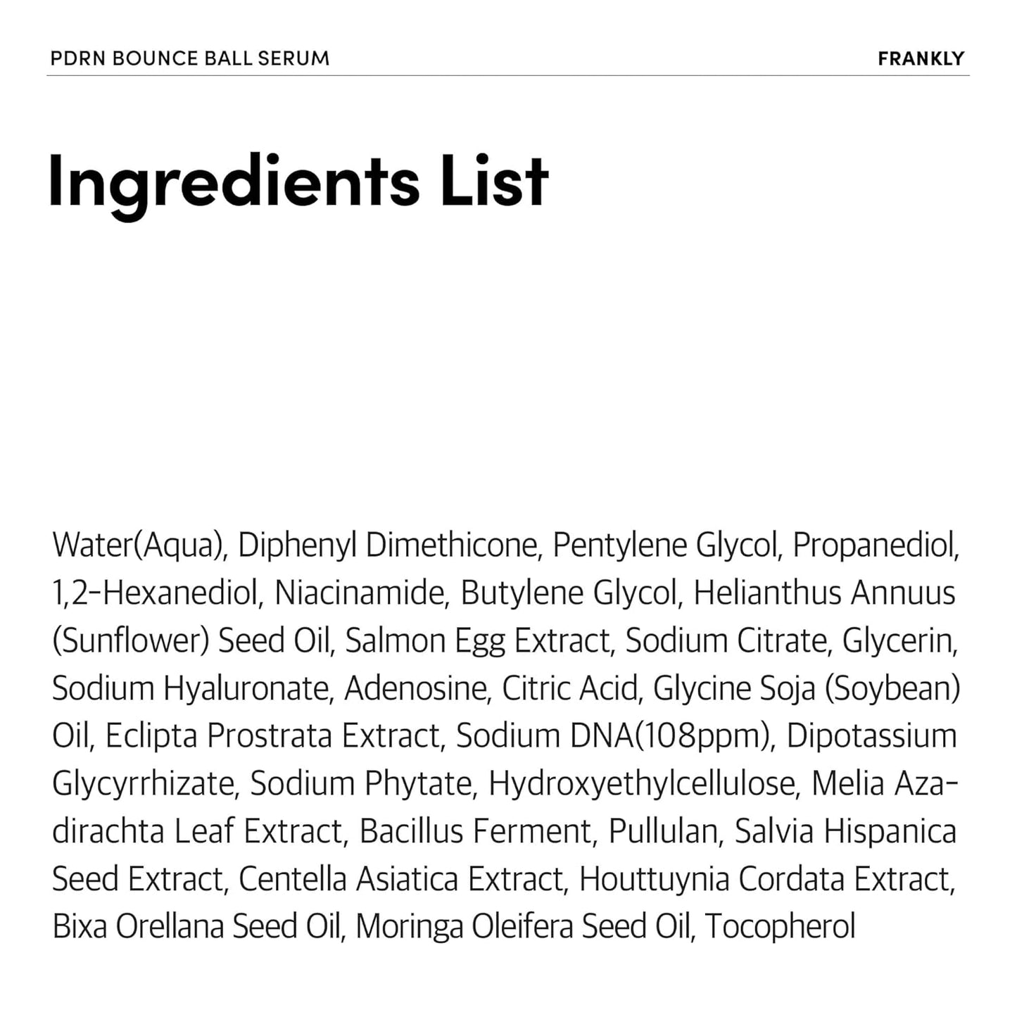 Frankly PDRN Bounce Ball Serum