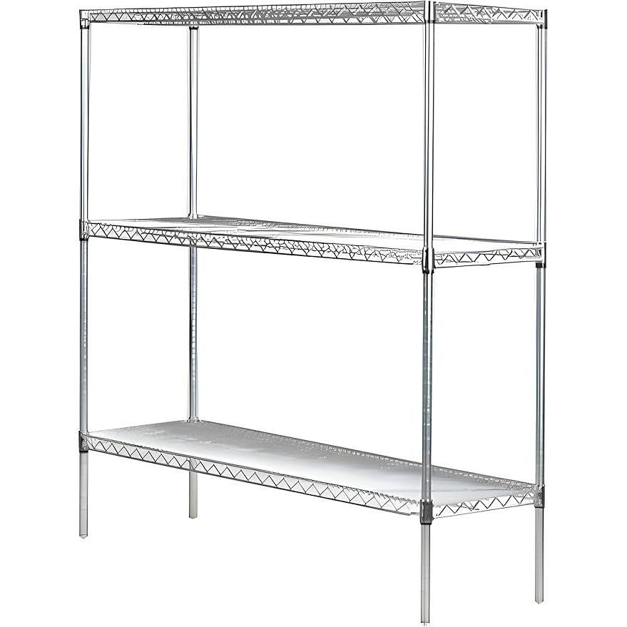 WIRE SHELF 30"x36" STAINLESS 2 CT DS