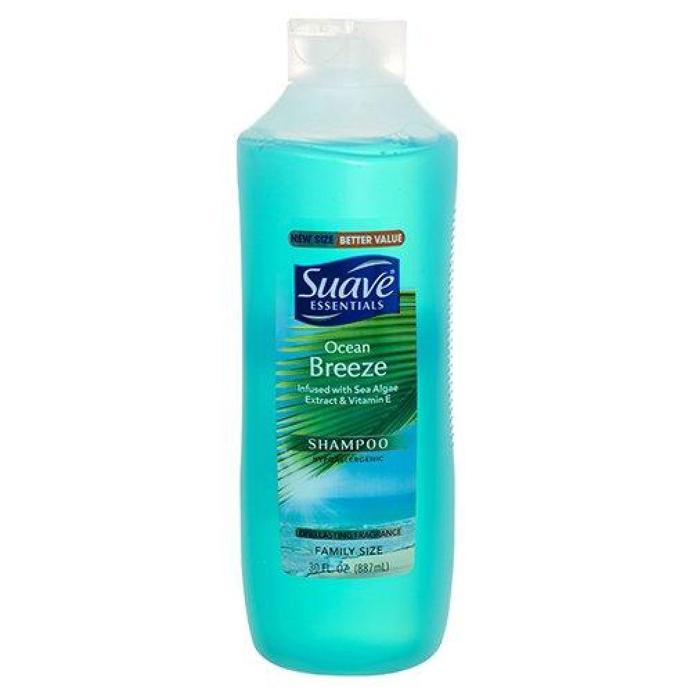 Suave Essentials Ocean Breeze Shampoo - 30oz