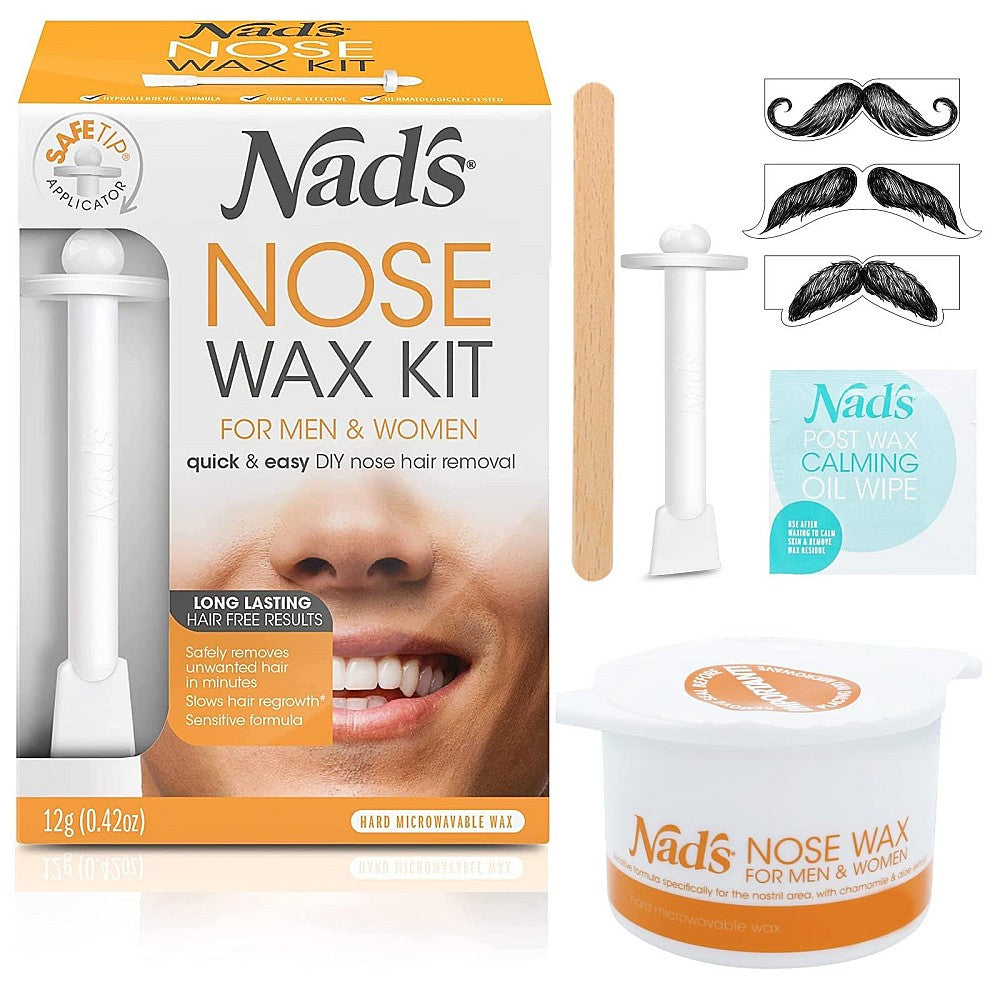 Nad's Hair Removal Nose Wax For Men & Women 12g