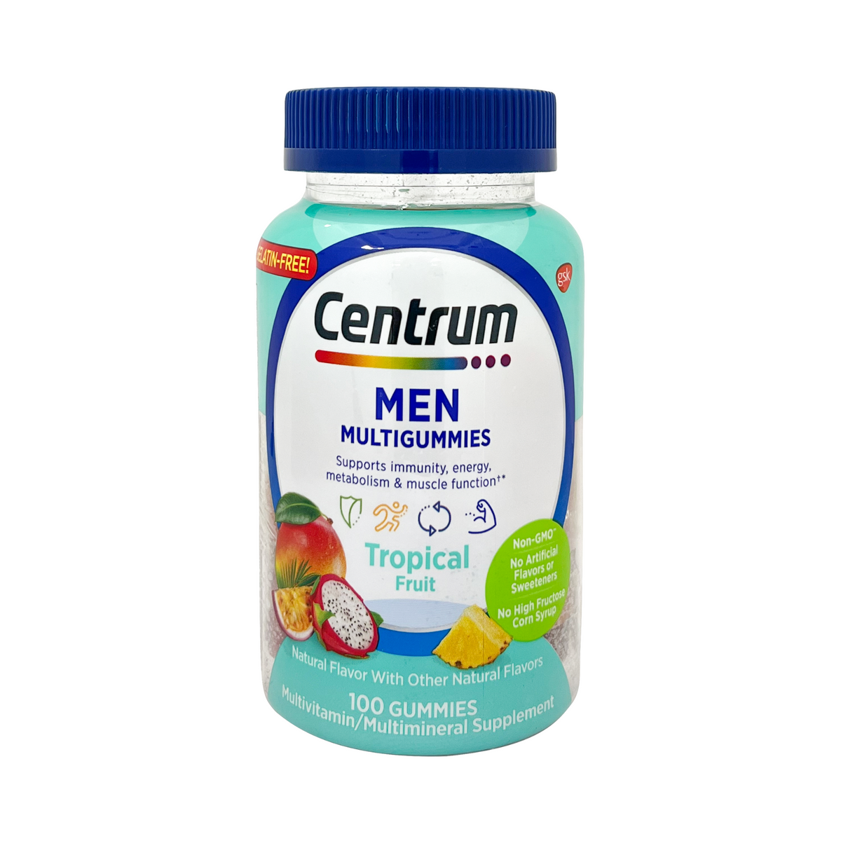 Centrum Men's Multivitamin Gummies - Tropical Fruit - 100ct