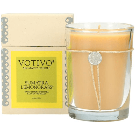 Votivo Aromatic Candle Sumatra Lemongrass 6.8oz