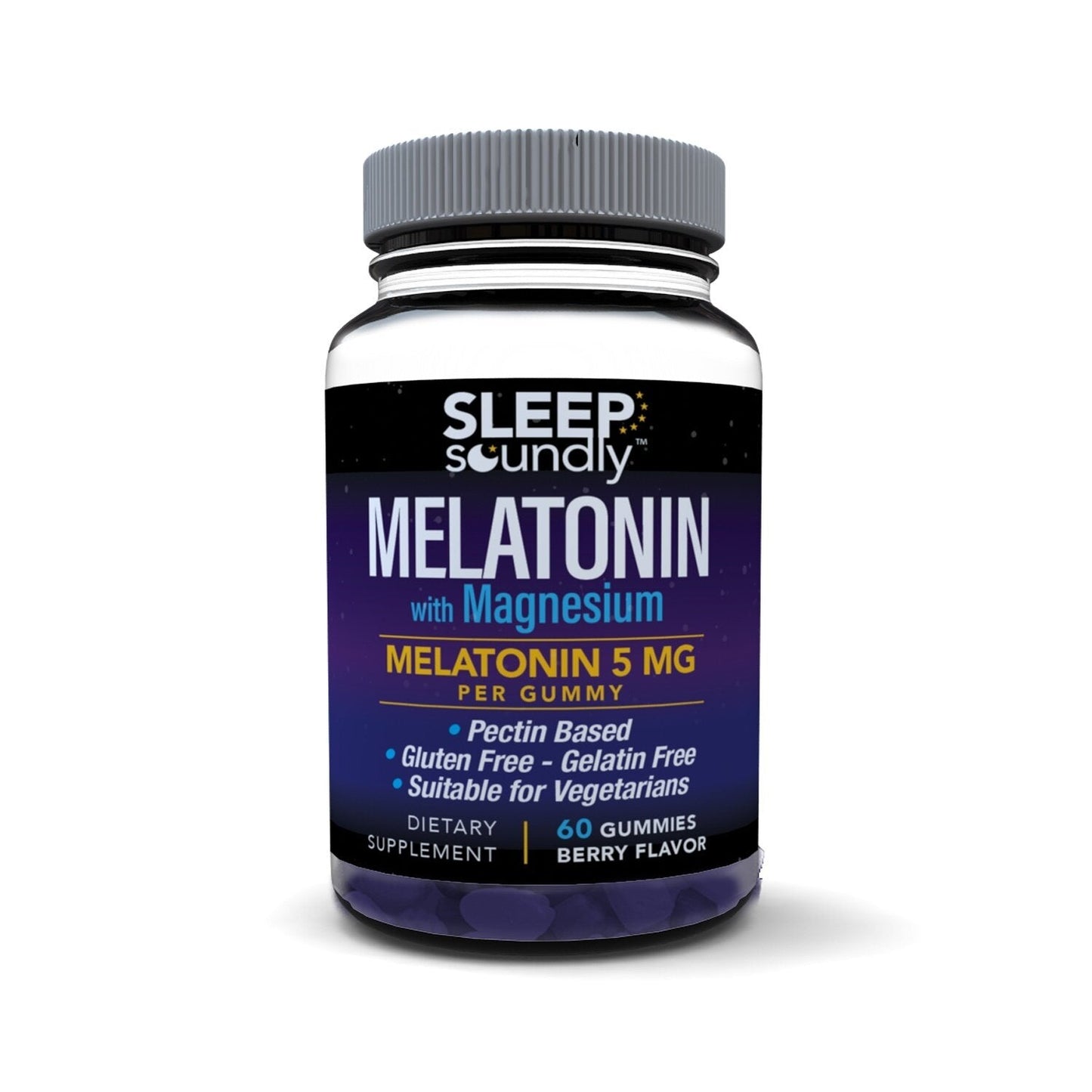 Windmill Health Products Melatonin & Magnesium Gummy - Blackberry 60 Gummies