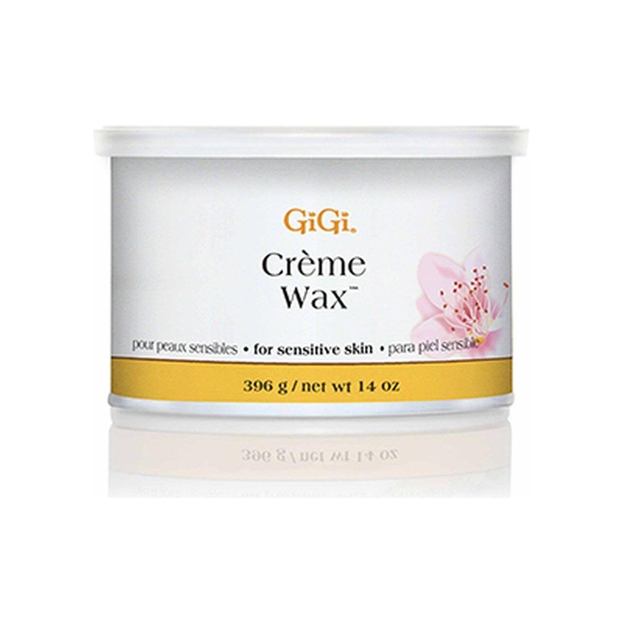 Gigi Creme Wax Hair Removal For Sensitive Skin 14 Oz