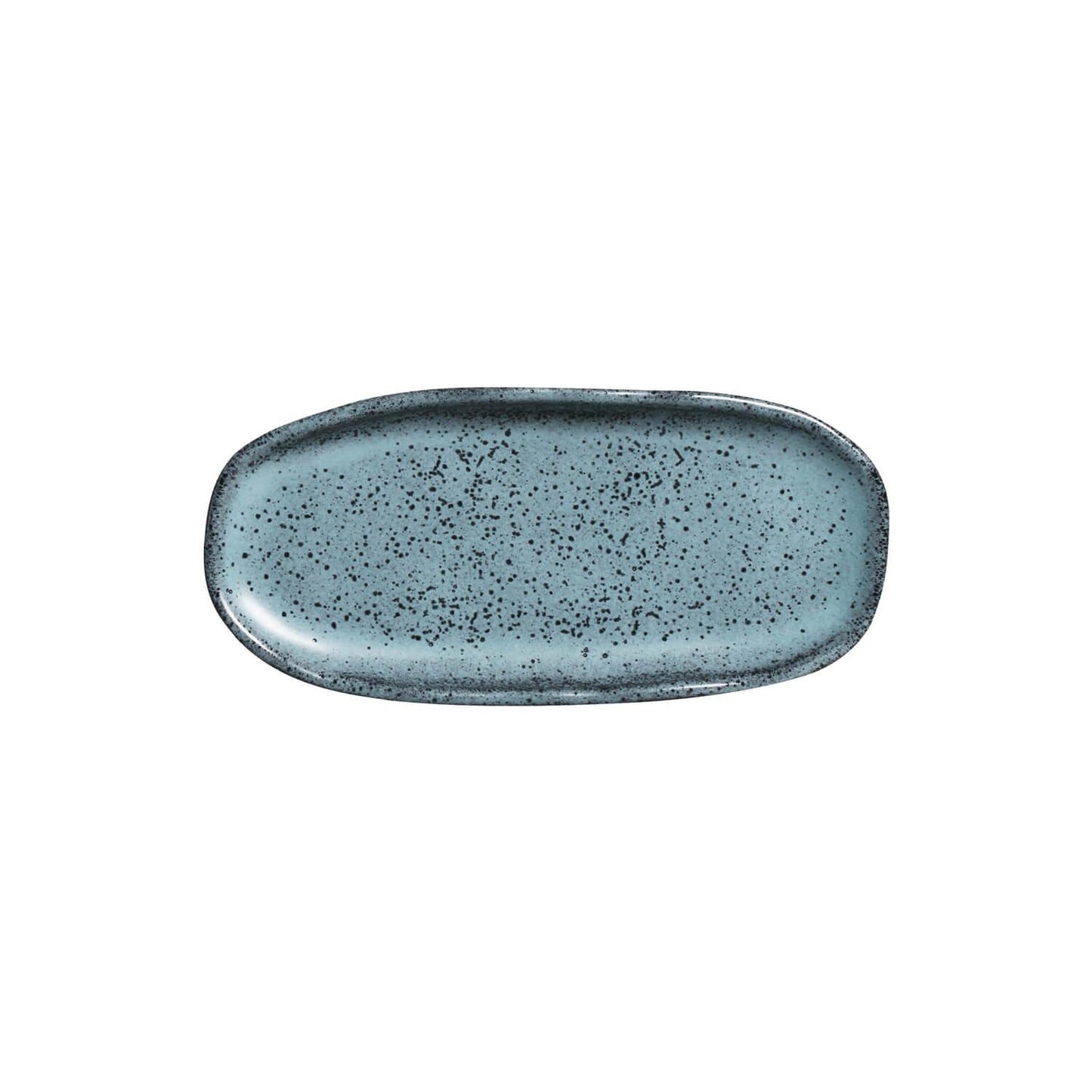 Shallow Organic Oval Platter Mini Set of 4