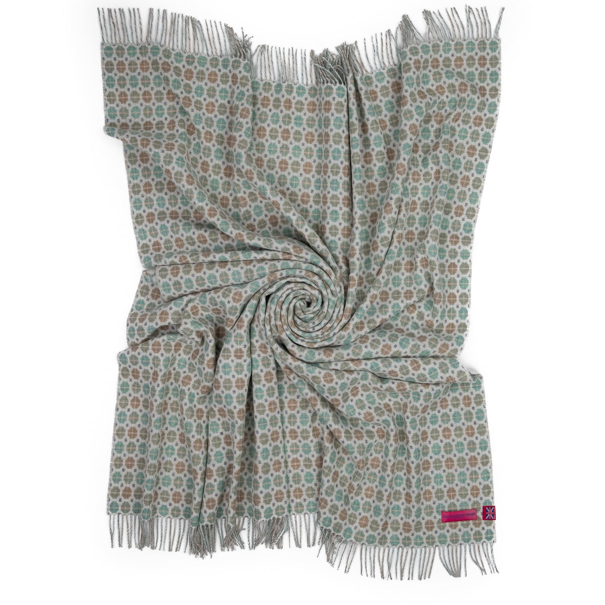 Southampton Home Merino Wool Medallion (Mint) - Osadia Concept Store