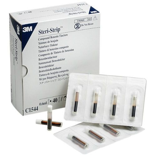 3M Steri-Strip Compound Benzoin Tincture C1544, 40Piece