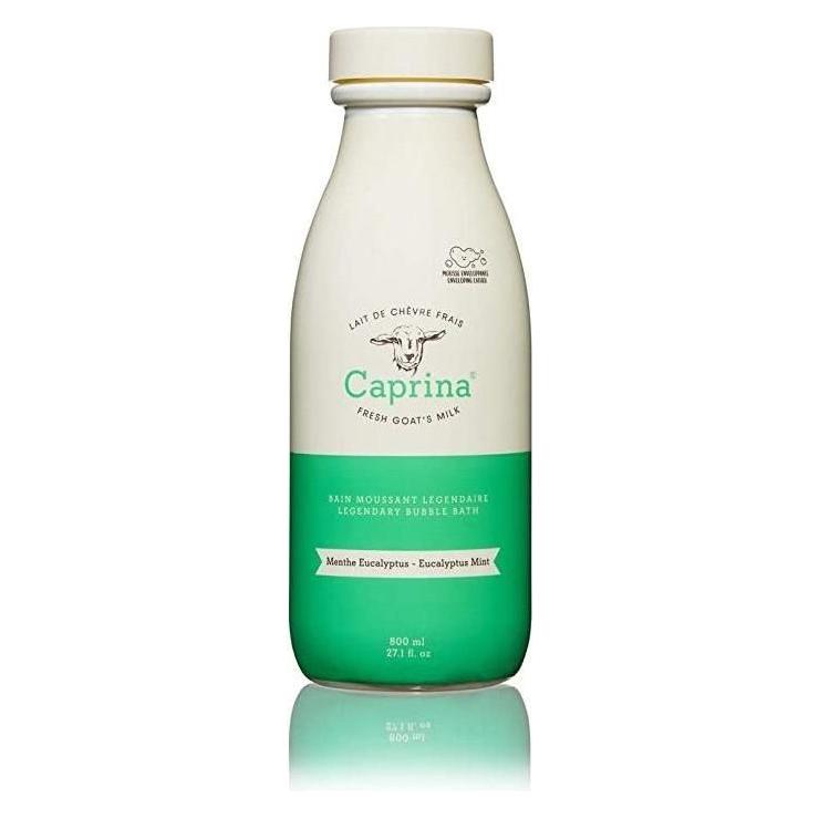 Canus Caprina Fresh Goat's Milk Foaming Milk Bath Eucalyptus Mint 800ml