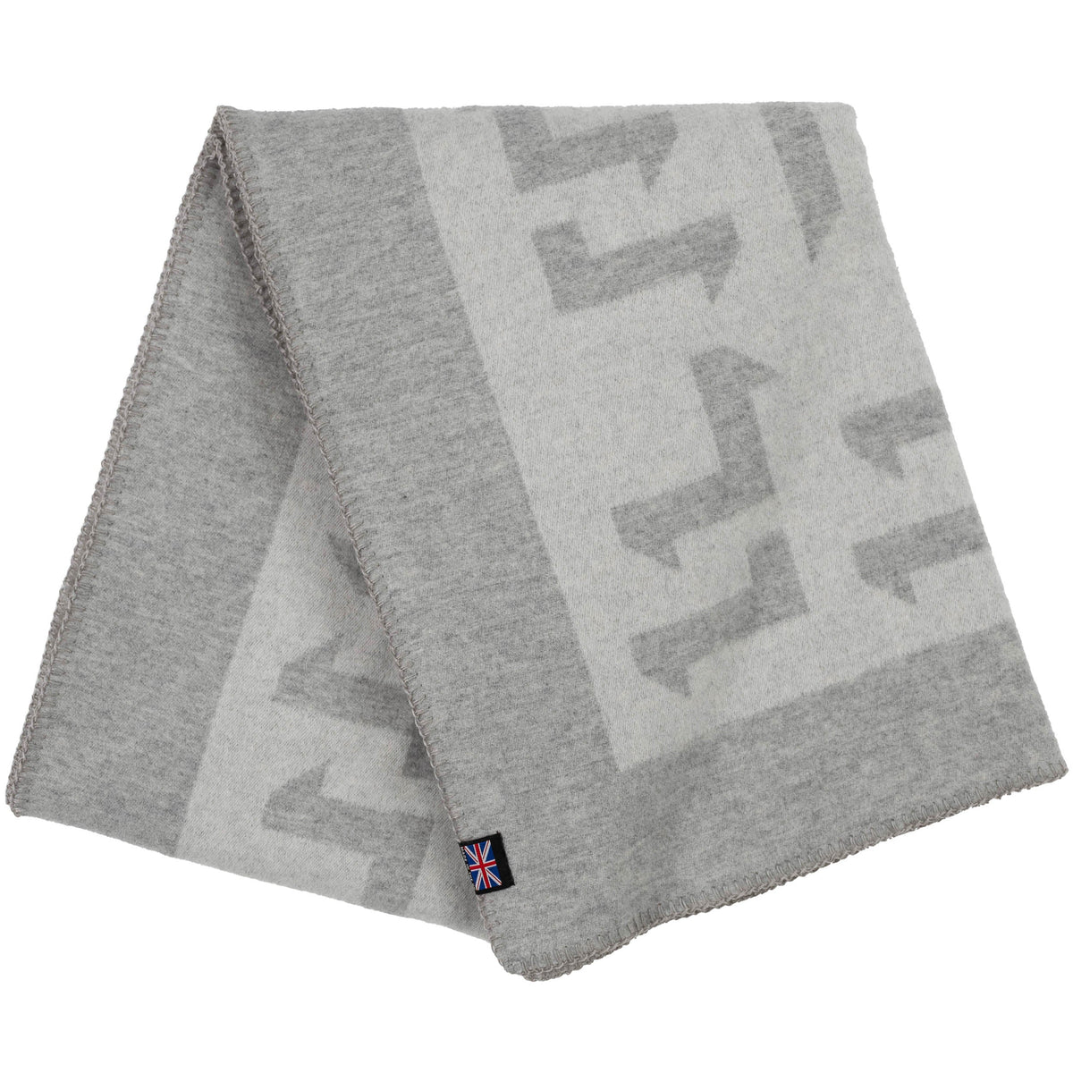 Prince of Scots Merino Wool Fleece Throw ~ Natural Expletive ~