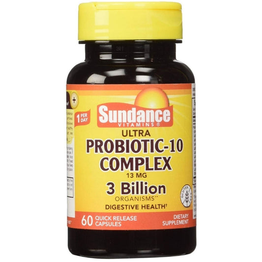 Sundance Ultra Probiotic-10 Complex Quick Release - 60 Capsules