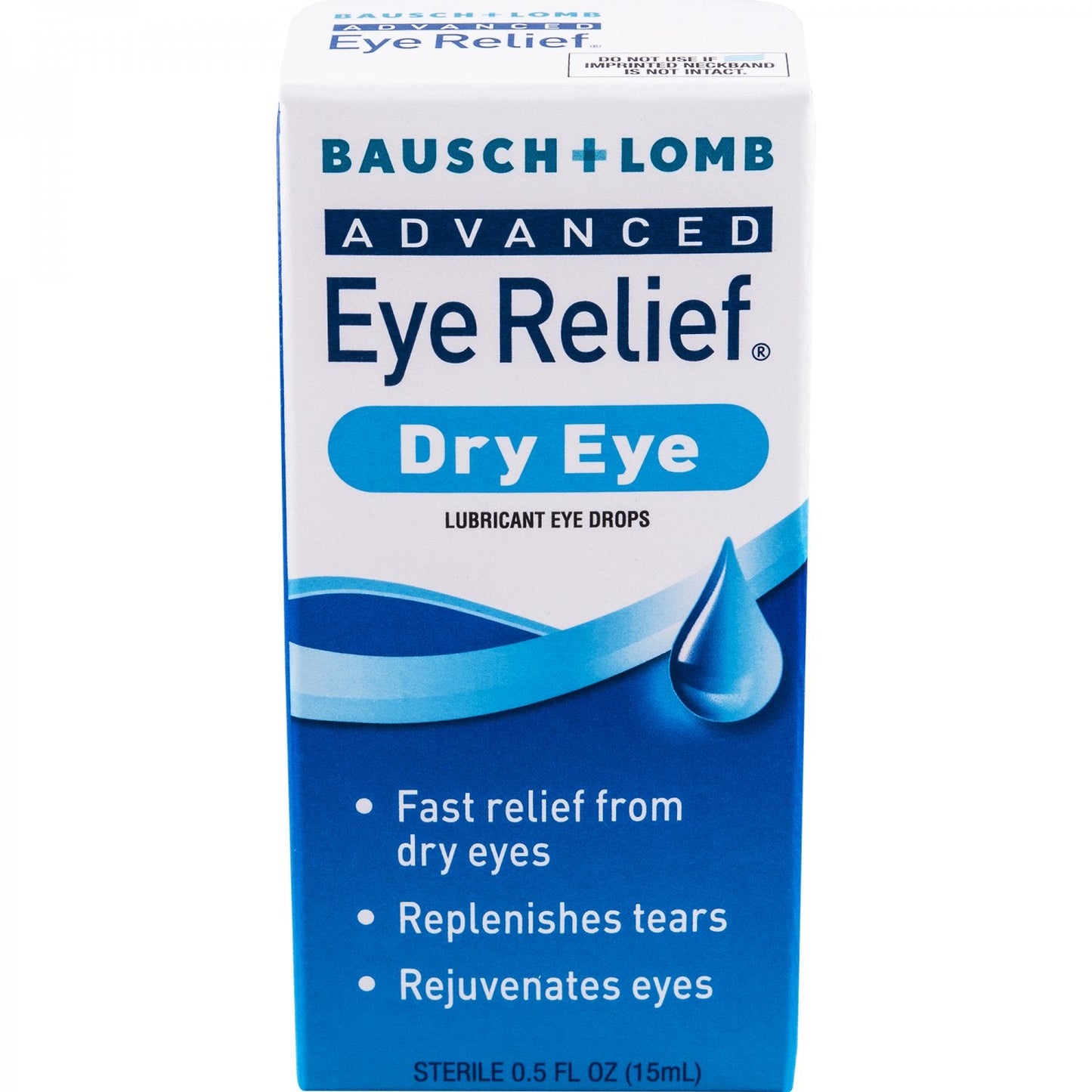 Bausch + Lomb Advanced Dry Eye Relief Lubricant Drops, Rejuvenation 0.5 Fl Oz