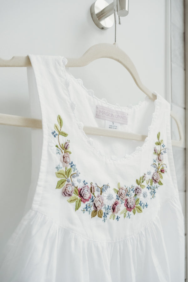 Purple Rosebud Nightgown