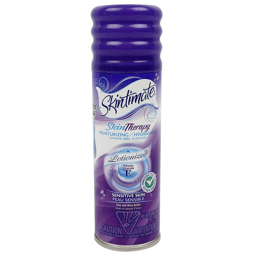 Skintimate Skin Therapy, Sensitive Moisturizing Shave Gel, 7 Oz